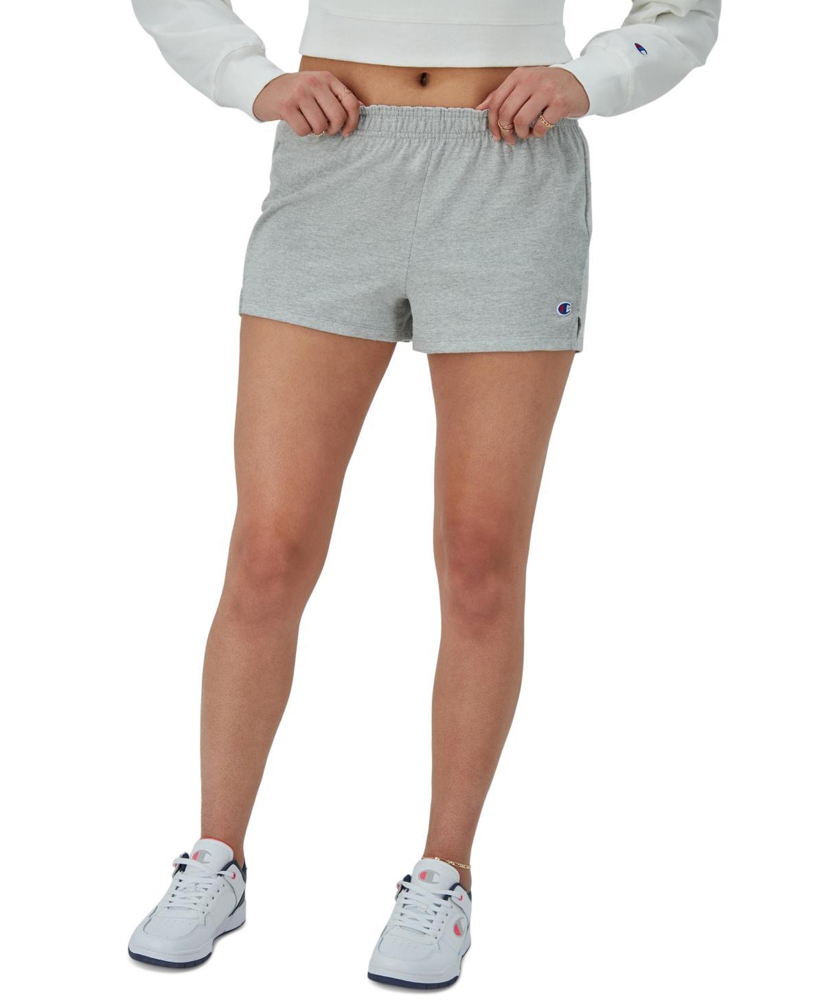 Womens Champion Practice Shorts, C Logo, 3.5 Oxford Grey M Product Image