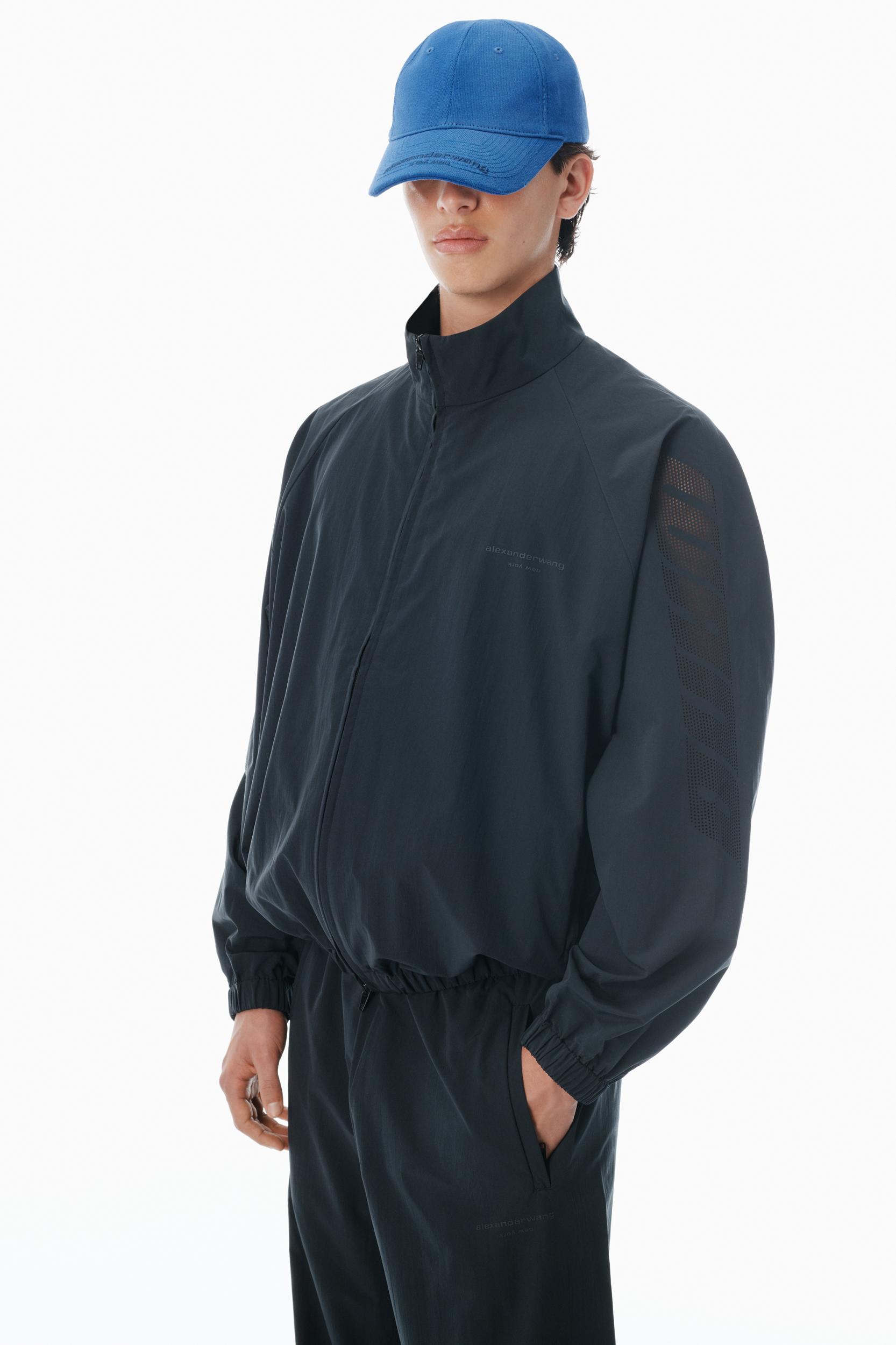 Black Logo Track Jacket Product Image