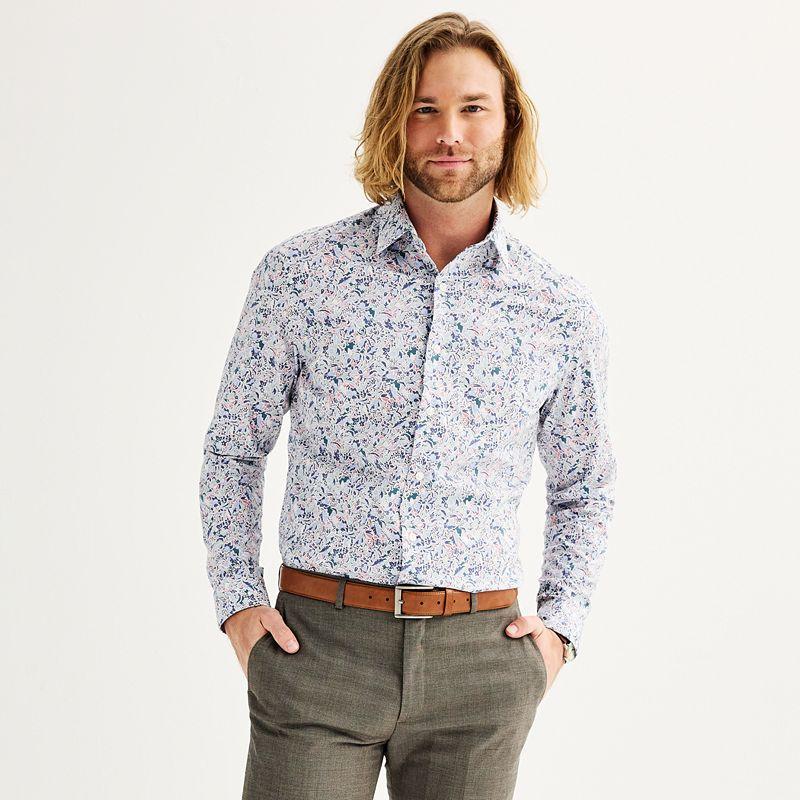 Mens Apt. 9 Premier Flex Regular-Fit Dress Shirt Product Image