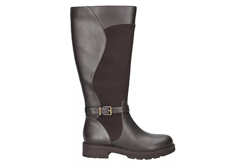 Easy Street Erica Plus Women's Tall Boots, Size: 5.5, Brown Product Image