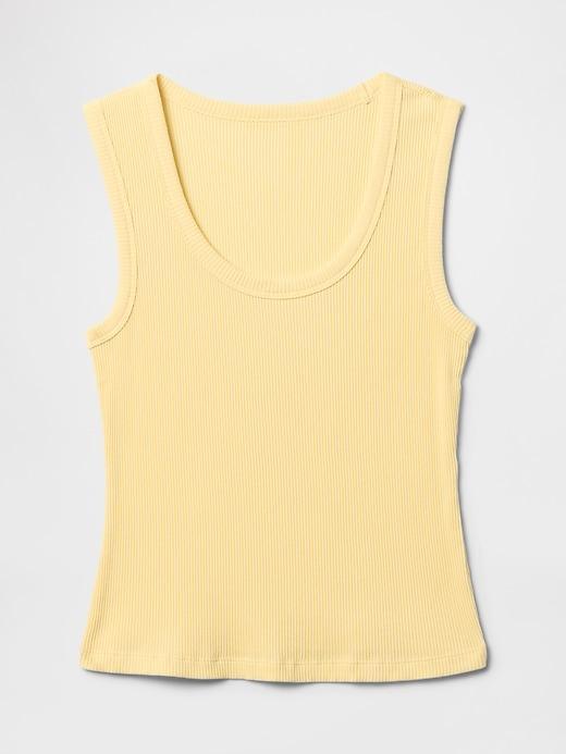 Rib Scoop Tank Top Product Image