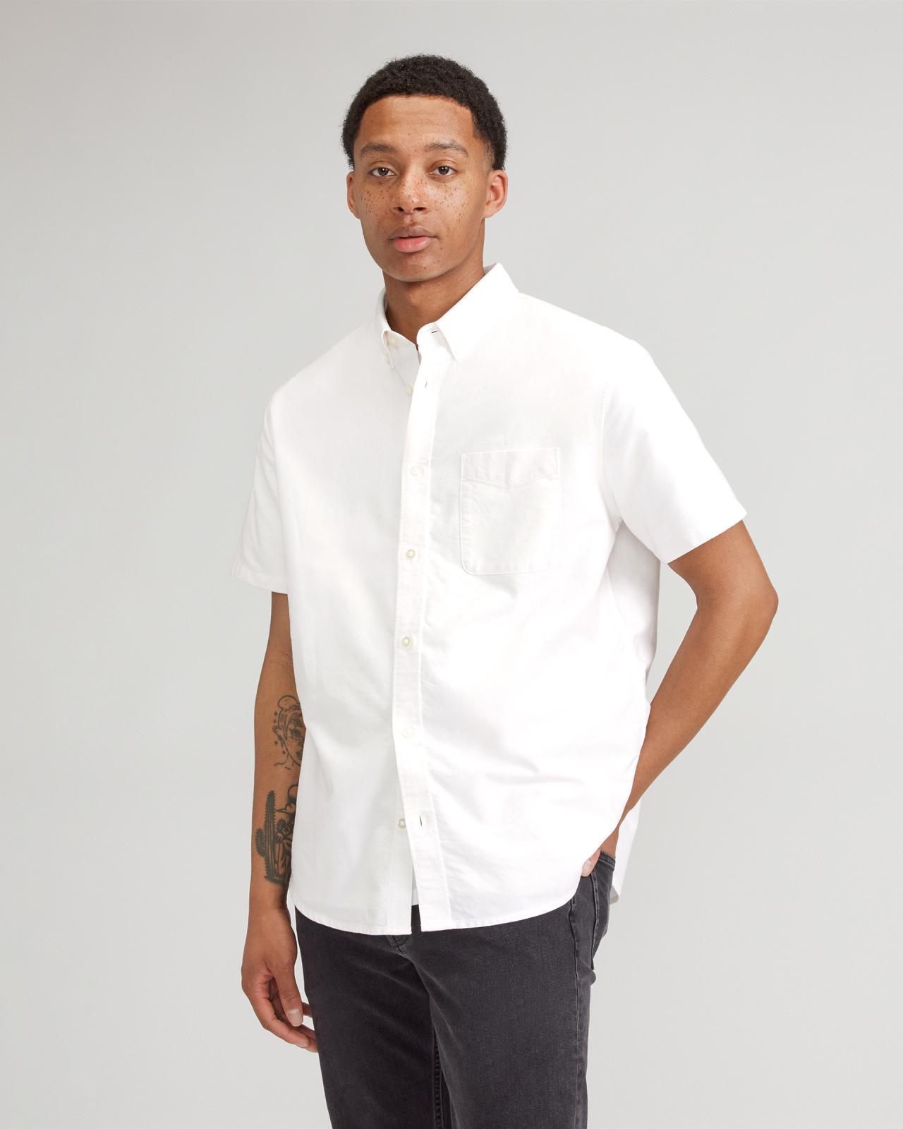 The Organic Short Sleeve Oxford Shirt Product Image