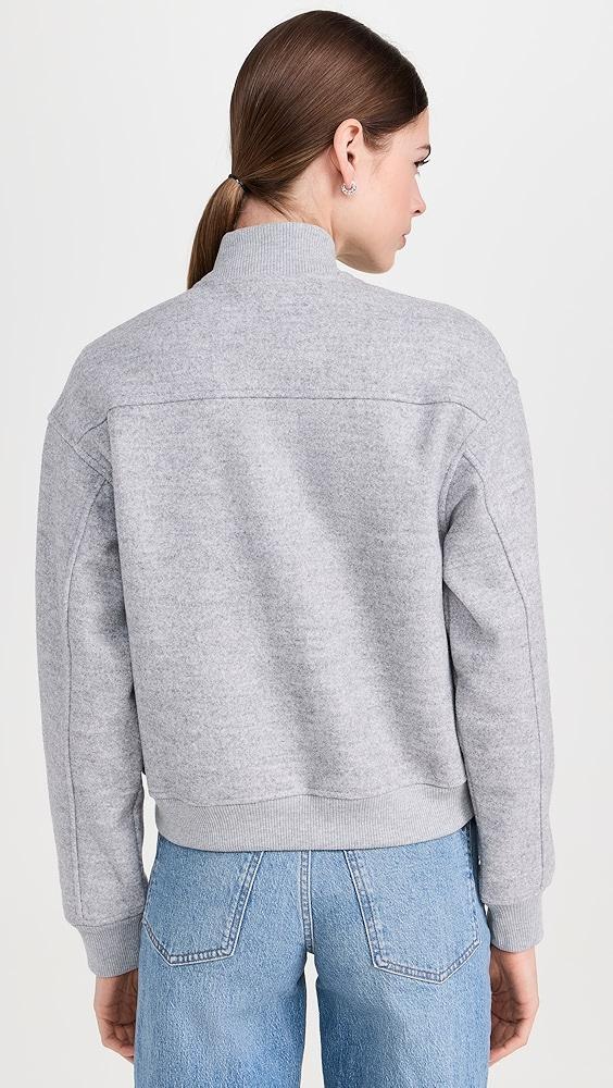 Madewell Knit Bomber Jacket | Shopbop Product Image