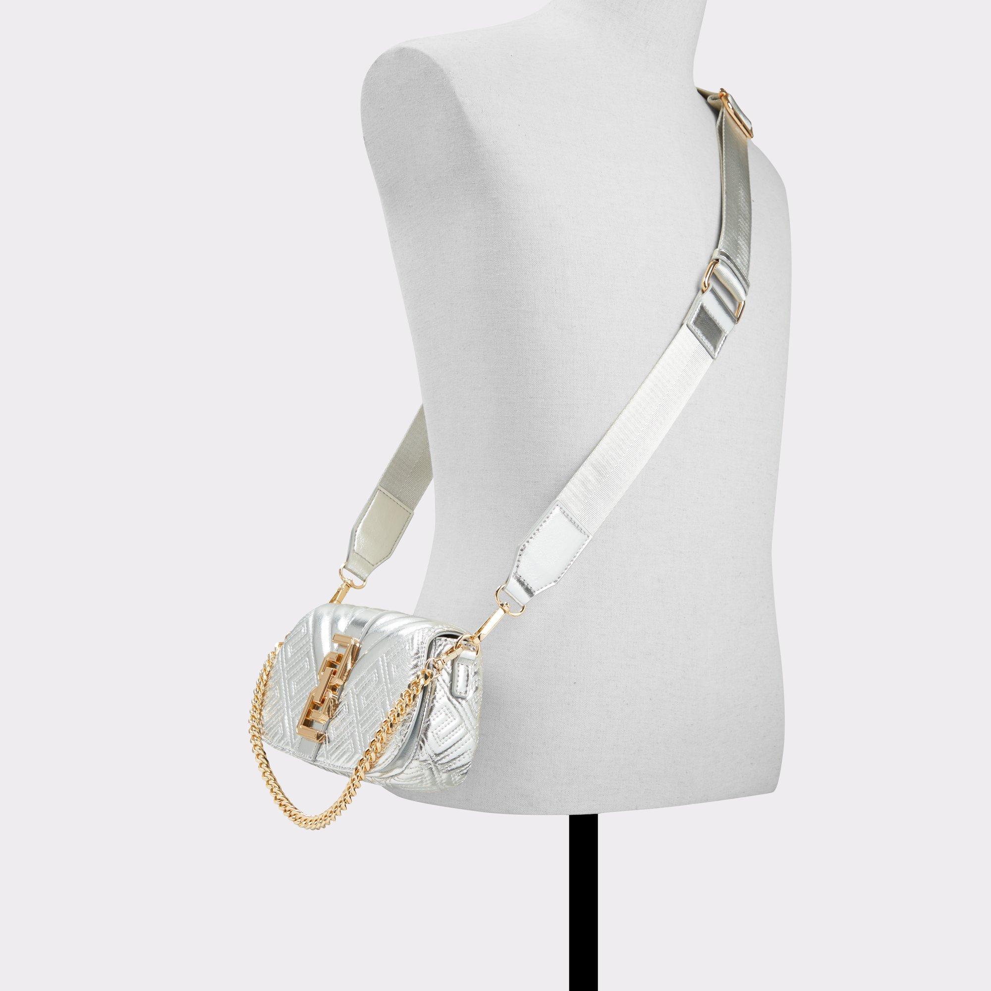 ALDO Romieex - Women's Shoulder Bag Handbag - Silver Product Image