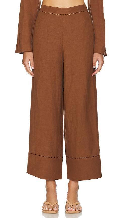 Colley Cropped Straight Leg Pant SIMKHAI Product Image