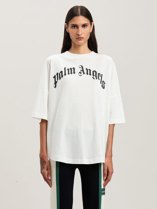 Curved Logo oversize T-shirt Product Image
