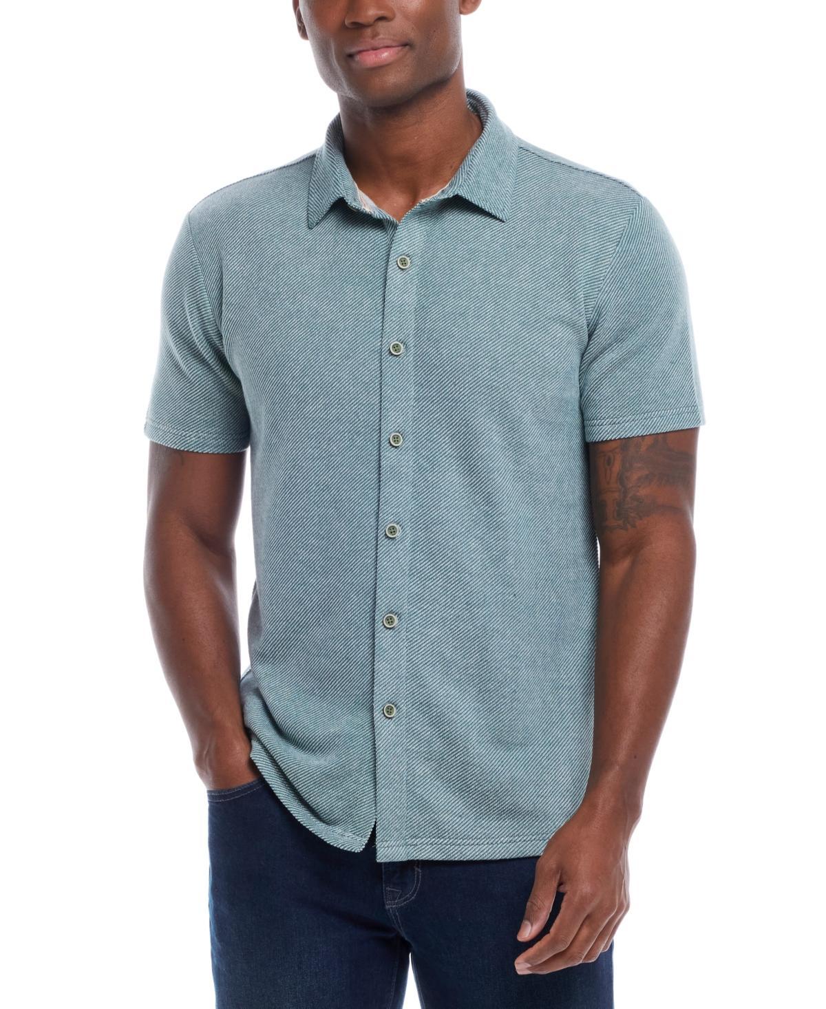 Weatherproof Vintage Mens Twill Knit Shirt Product Image