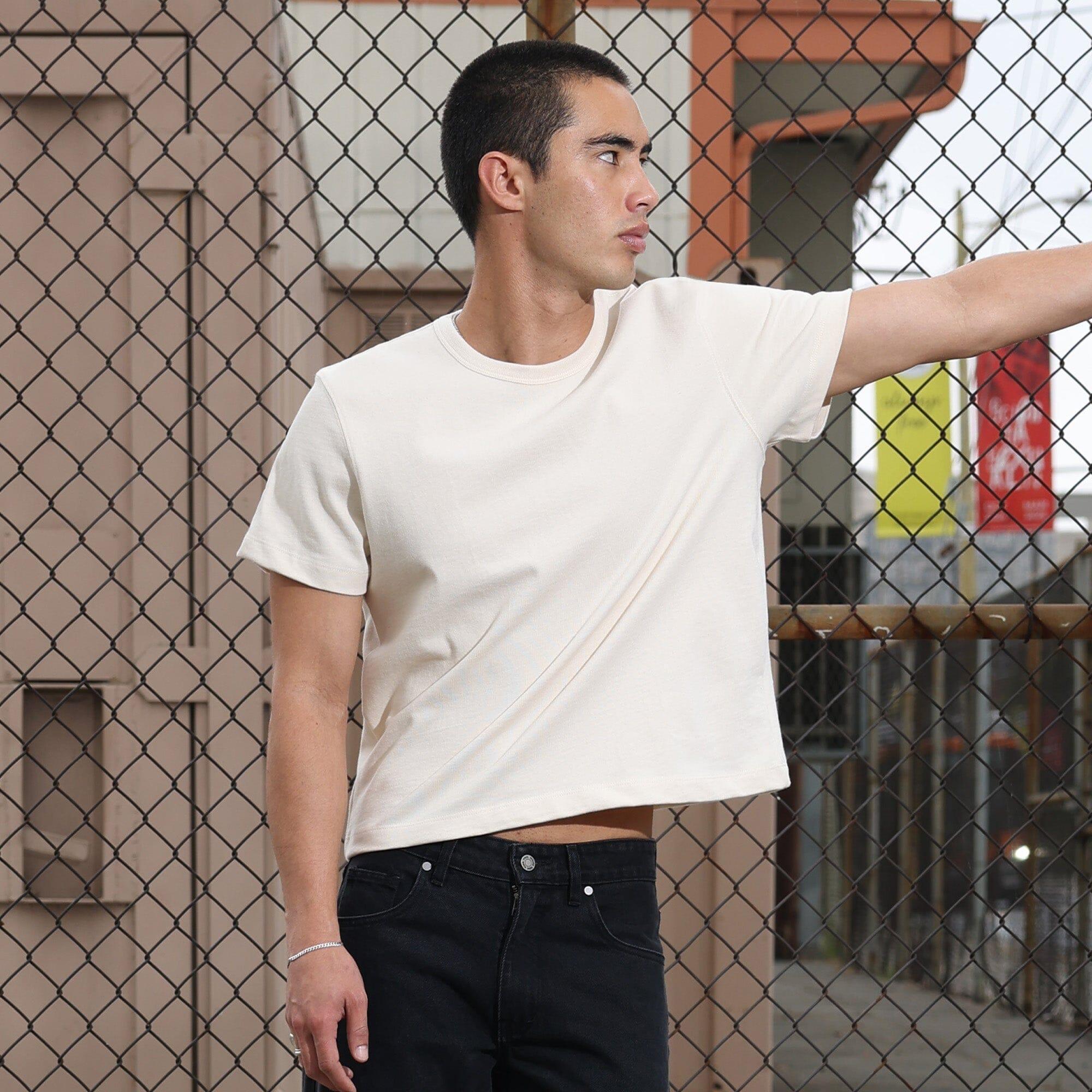 The Larchmont Super-Crop Tee | Heavyweight Product Image