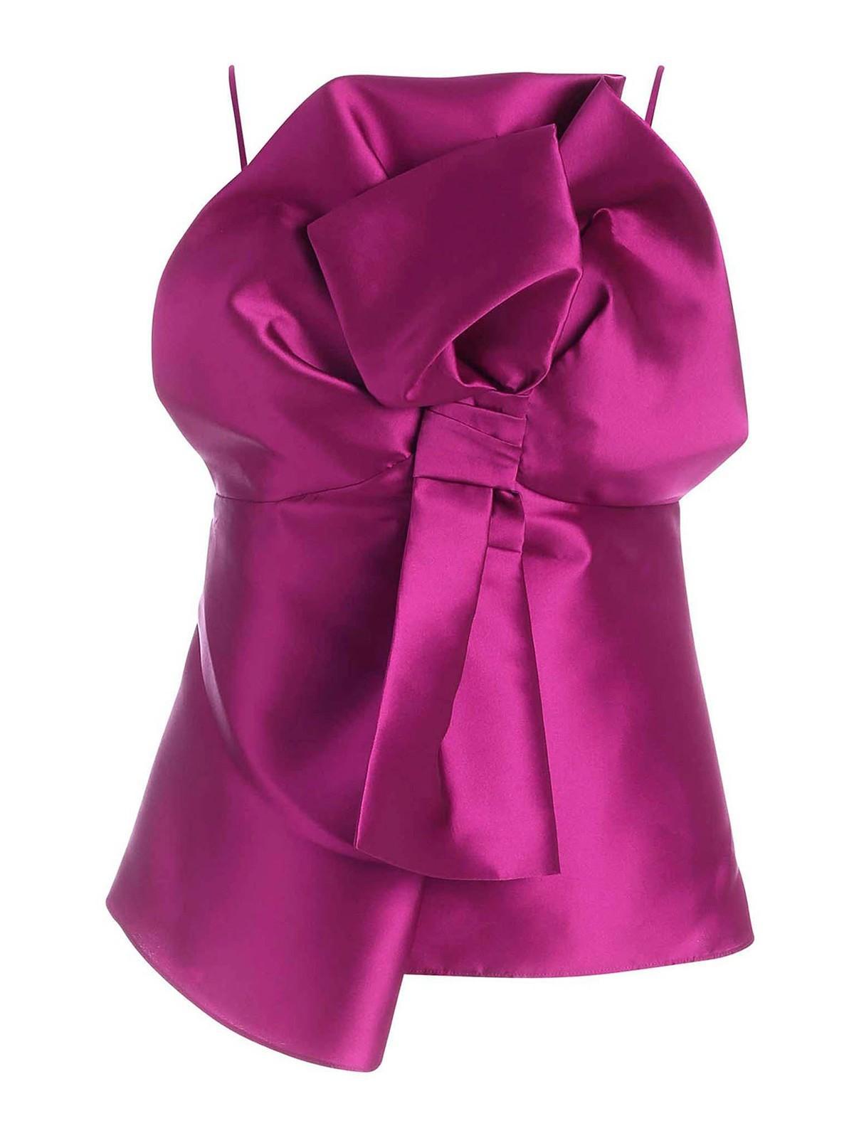 ALBERTA FERRETTI Top In Fuchsia Product Image