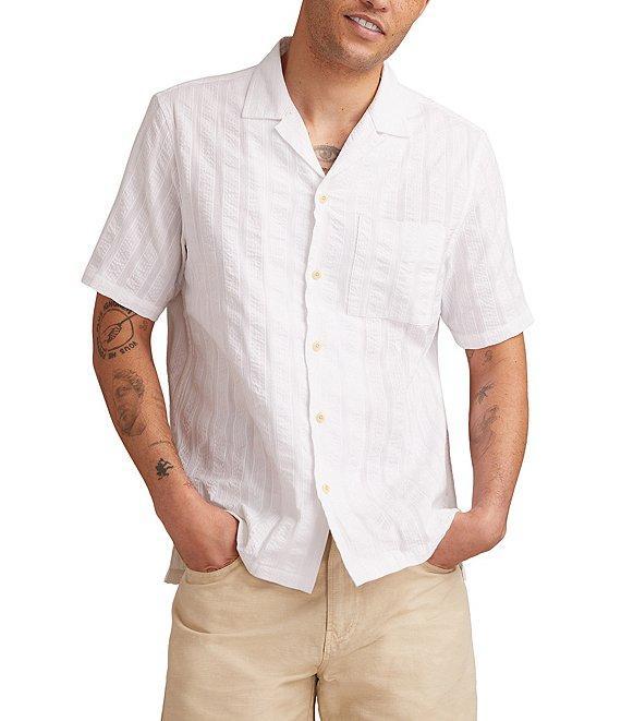 Lucky Brand Short Sleeve Seersucker Shirt Product Image