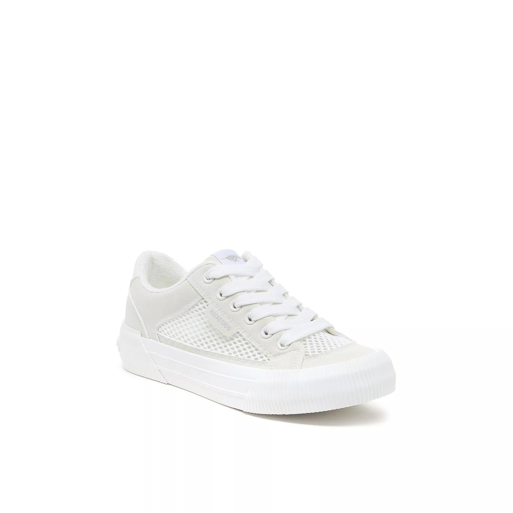 Rocket Dog Cheery Women's Sneakers, Size: 9, White Mesh Product Image
