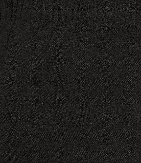 Caribbean Palmsway 6#double; Solid Swim Trunks Product Image