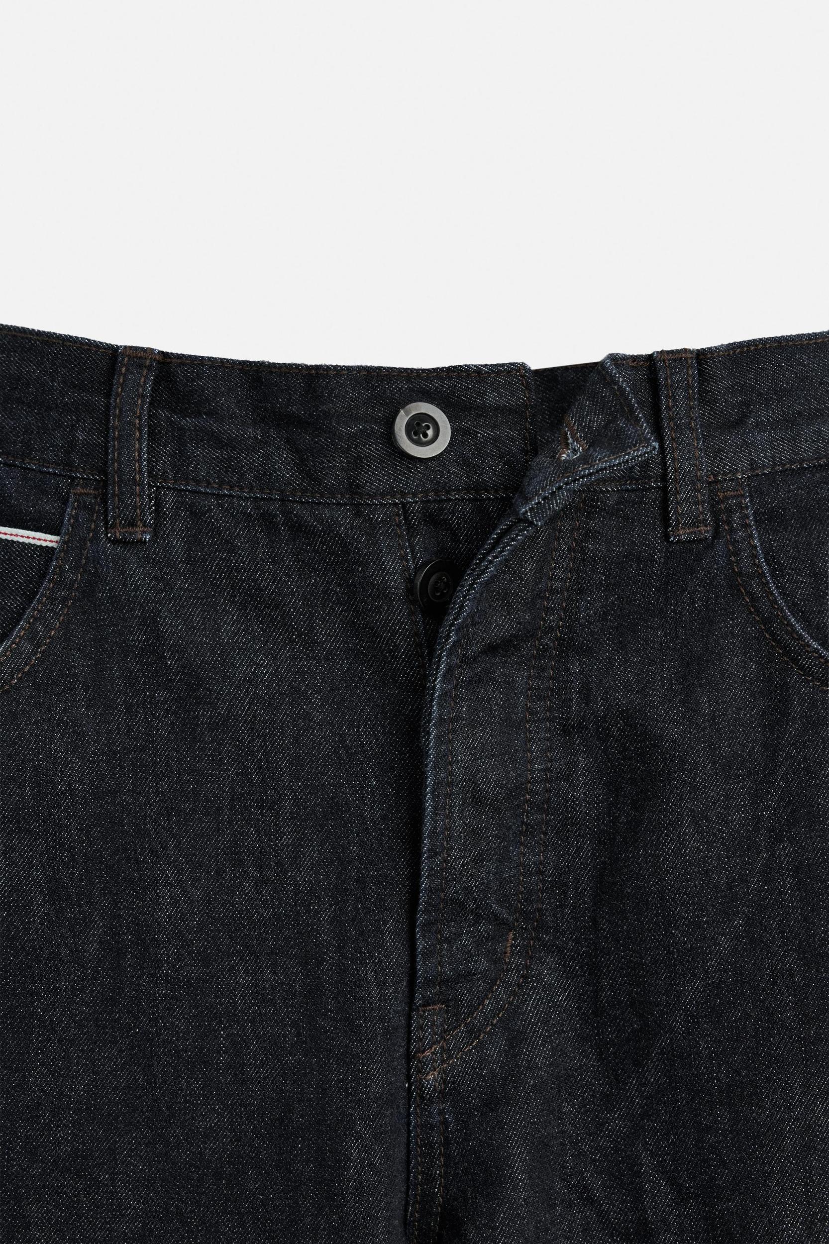 STRAIGHT FIT SELVEDGE JEANS Product Image