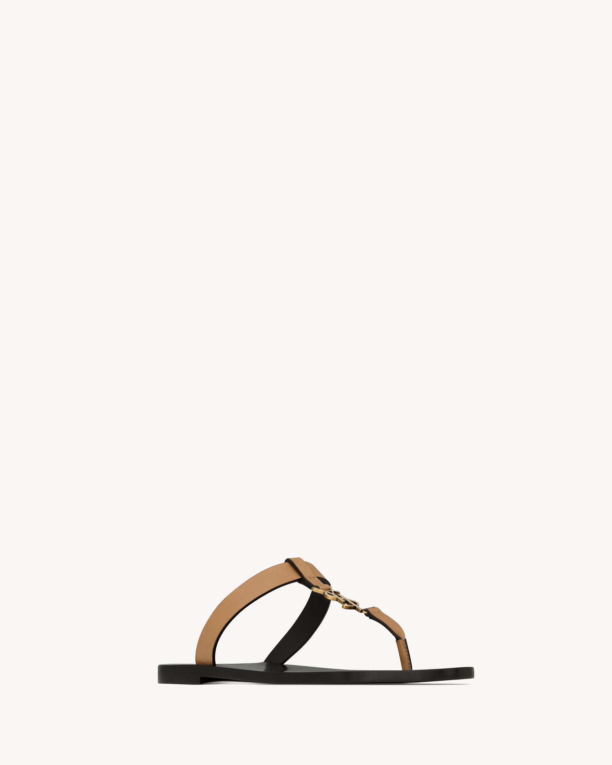 CASSANDRE slides in smooth leather Product Image