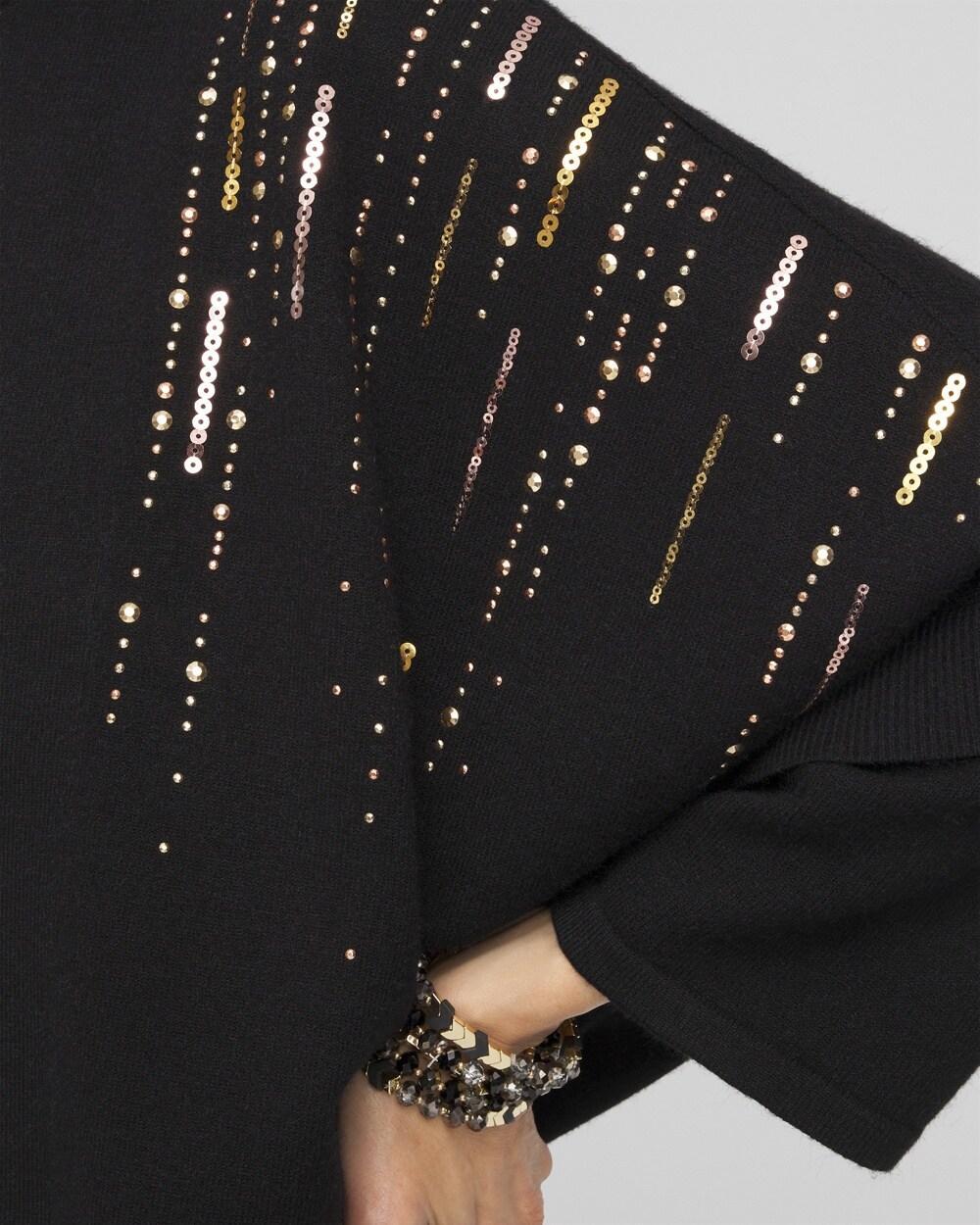 Rose Gold Sequin Ruana Product Image