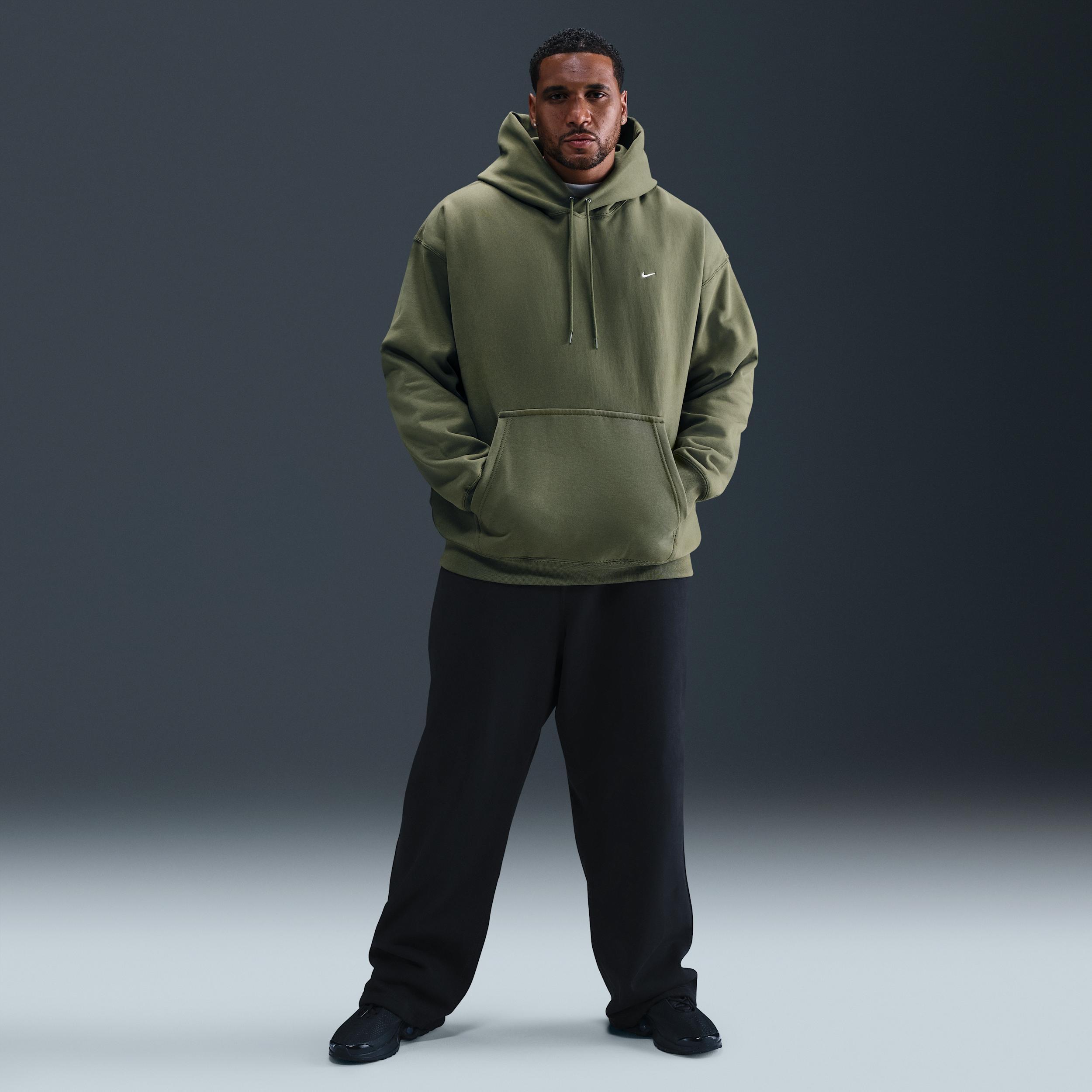 Nike Men's Solo Swoosh Pullover Hoodie Product Image