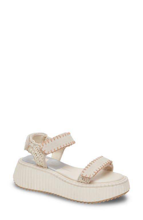 Dolce Vita Debra (Ivory Suede) Women's Sandals Product Image