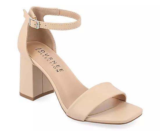 Journee Valenncia Womens SuperNatural Shades Tru Comfort Foam Dress Sandals Product Image
