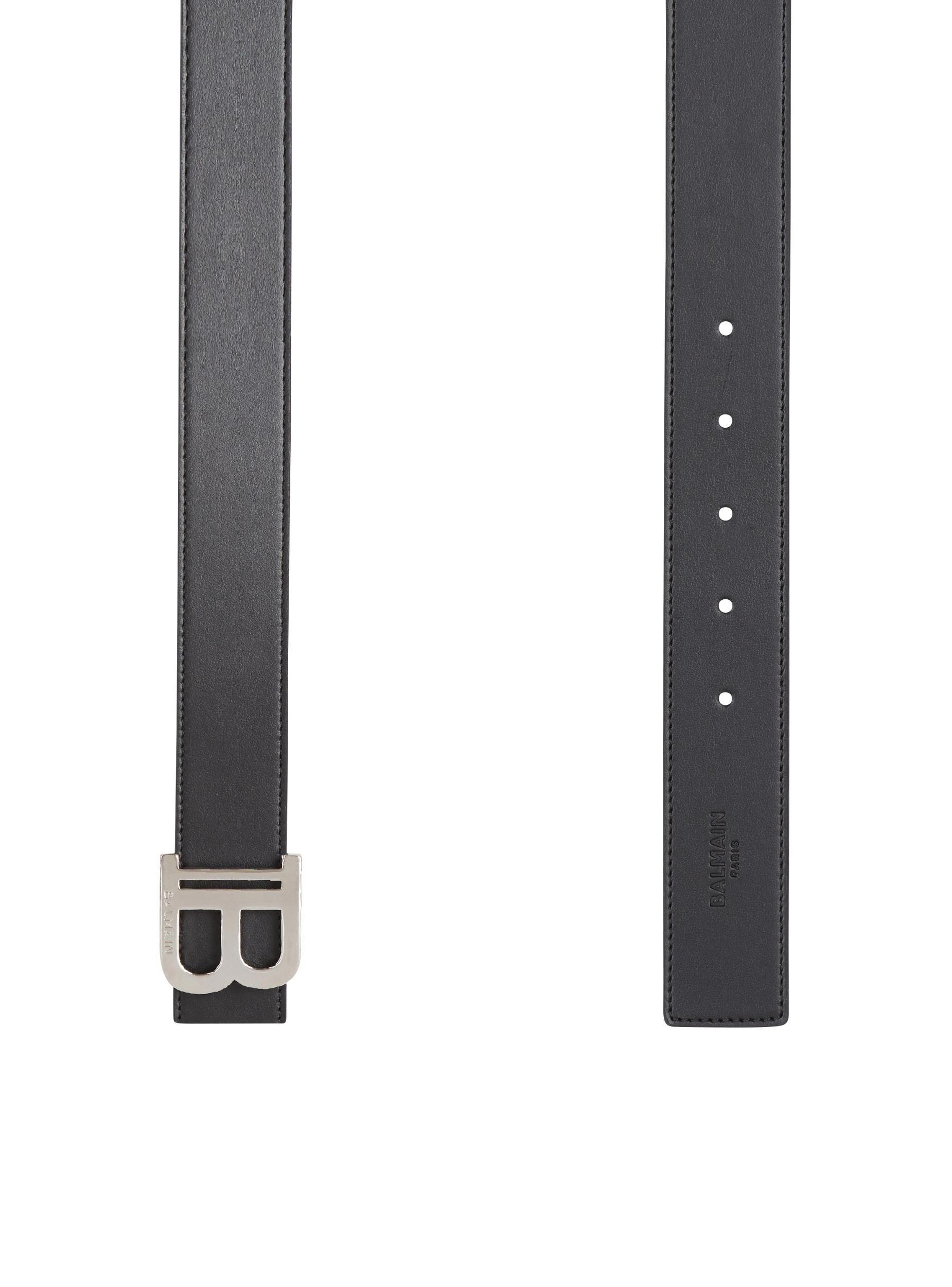 Reversible leather B-Belt Product Image