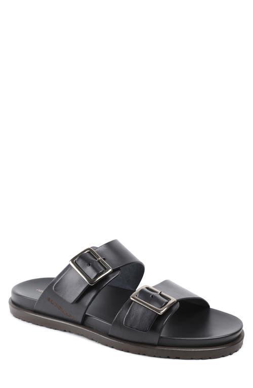 Mens Erasmo Double Buckle Leather Sandals Product Image