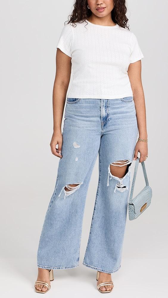 Levis Ribcage Wide Leg Jeans Probably Okay 28 Product Image