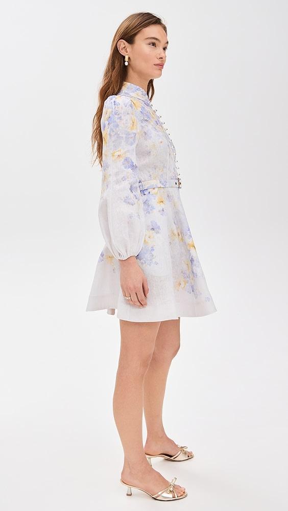 Zimmermann Crush Buttoned Mini Dress | Shopbop Product Image