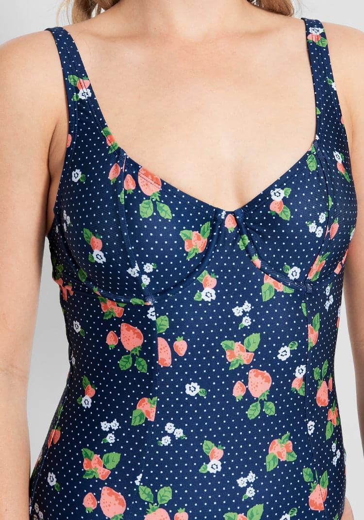The Brandy Underwire One-Piece Swimsuit Product Image