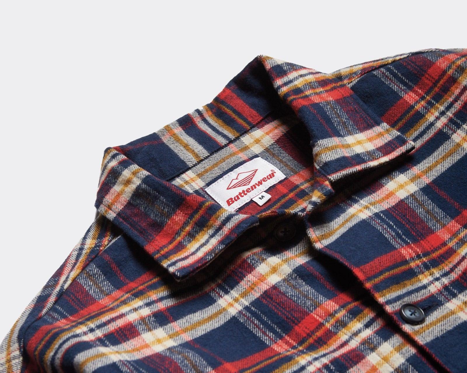 Canyon Shirt Jacket / Blue Plaid Product Image