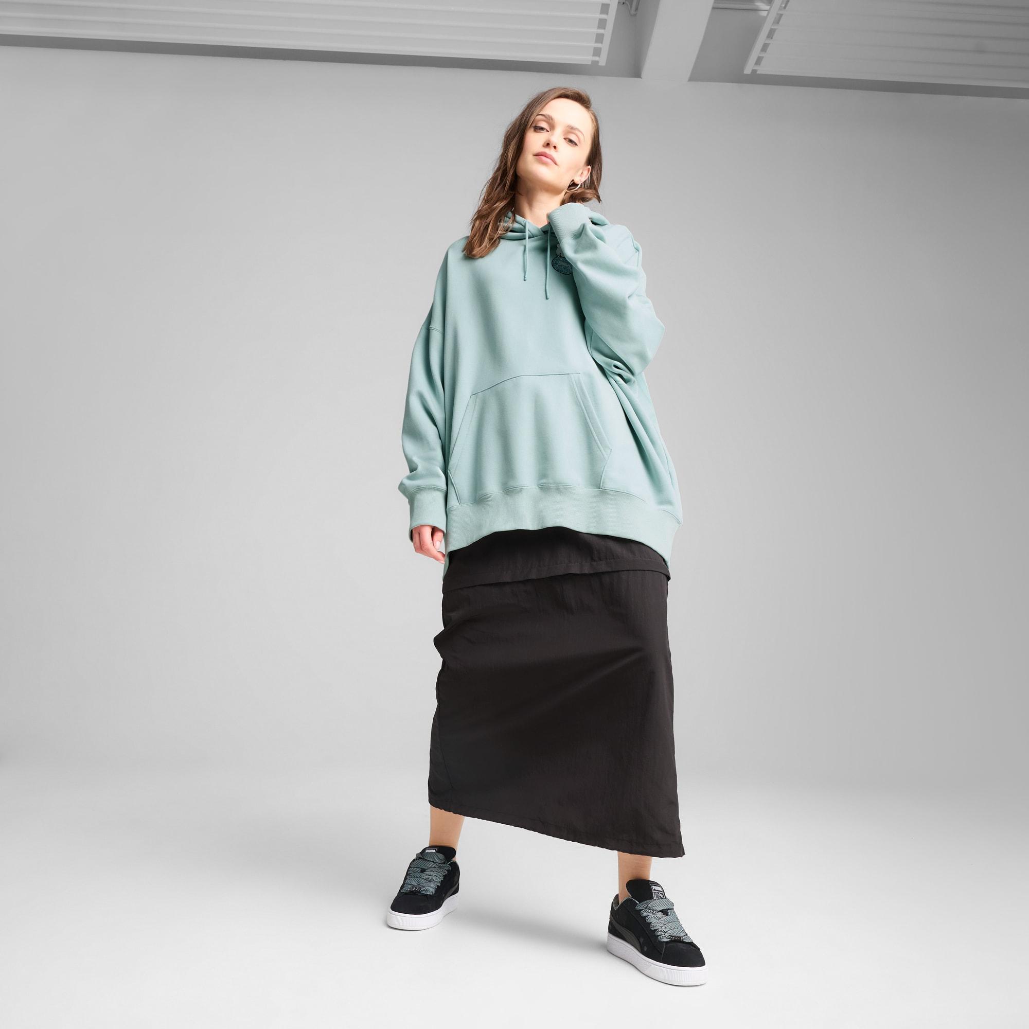 PUMA x HELLO KITTY® AND FRIENDS Women's Graphic Oversized Training Hoodie Product Image