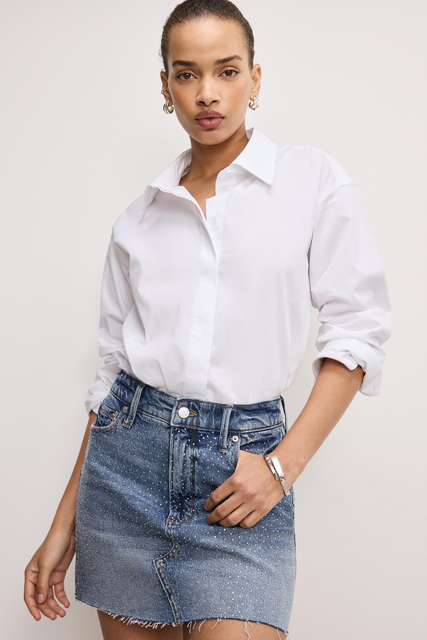 DIAMOND MINI SKIRT | INDIGO827 Product Image