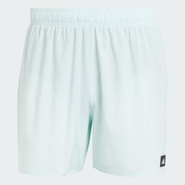 adidas Solid CLX Short-Length Swim Shorts Halo Mint 3XL Mens Product Image