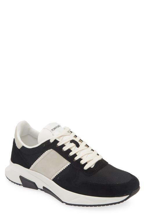 TOM FORD Technical Sneaker In 5n011 Black/stone/white Product Image