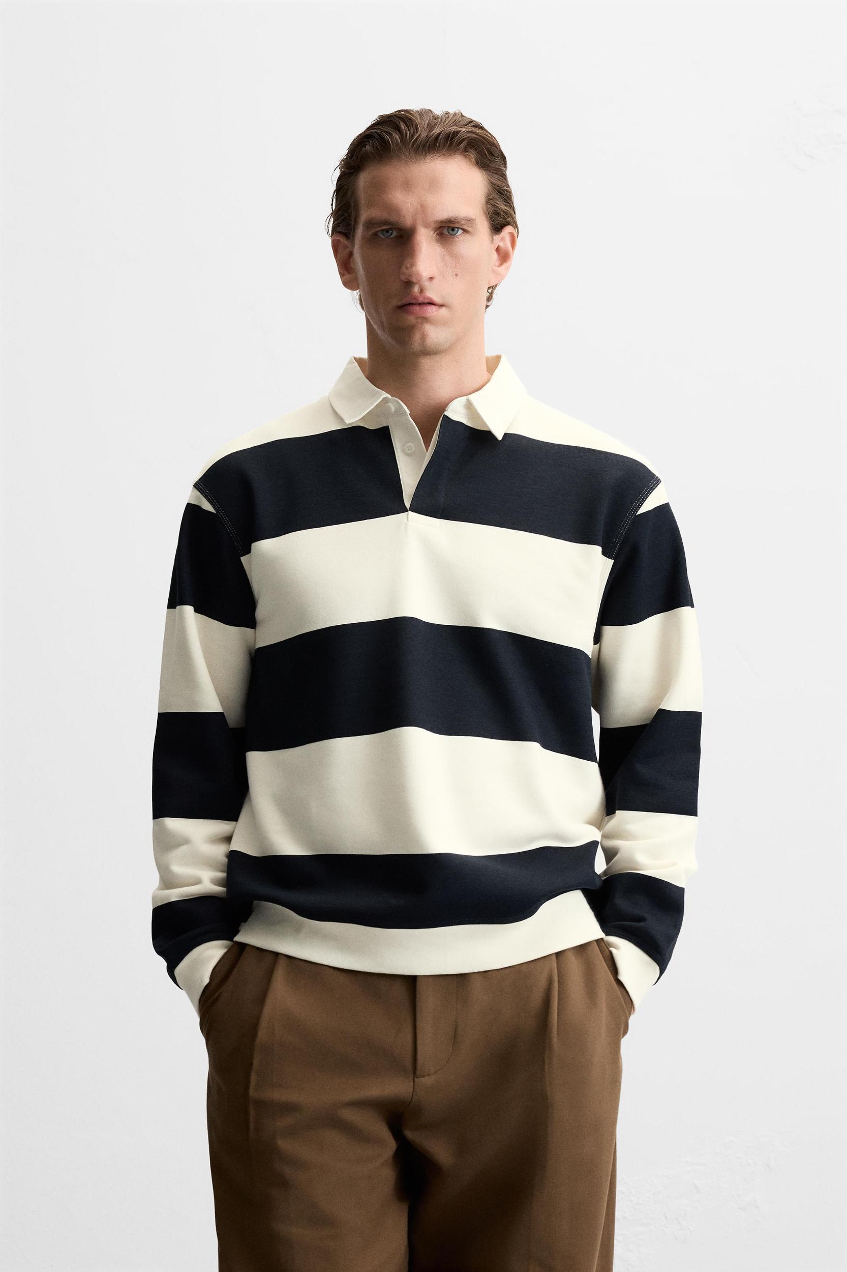 CONTRAST COLLAR POLO SHIRT Product Image