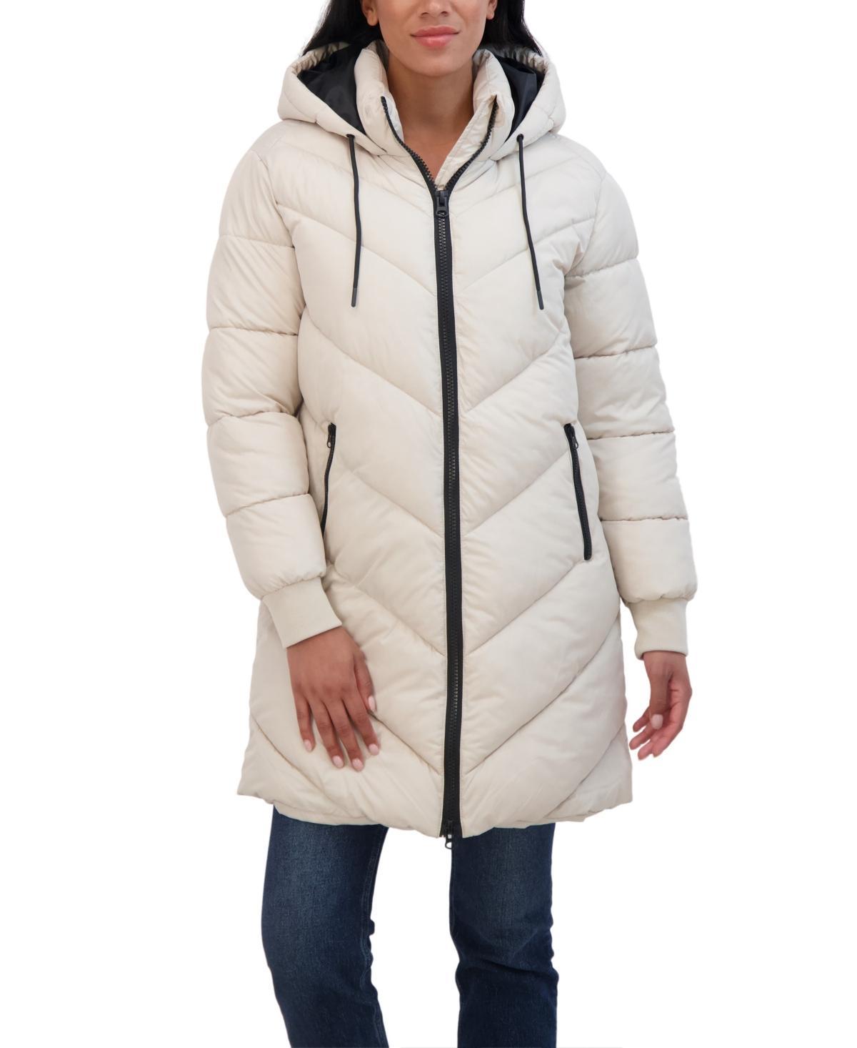 Sebby Juniors 3/4 Puffer Jacket with Hood Product Image