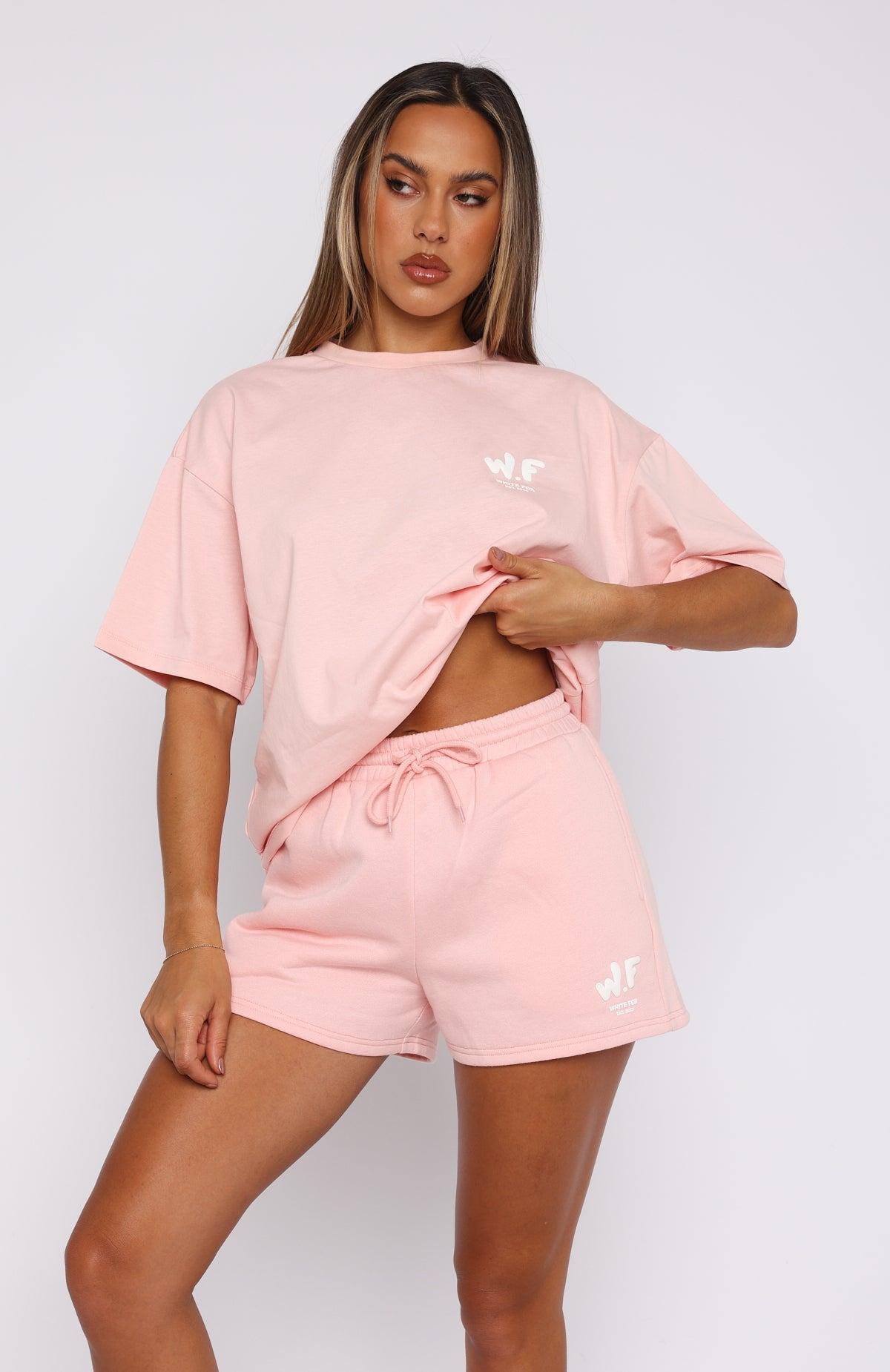 The New Standard Lounge Shorts Pink Product Image