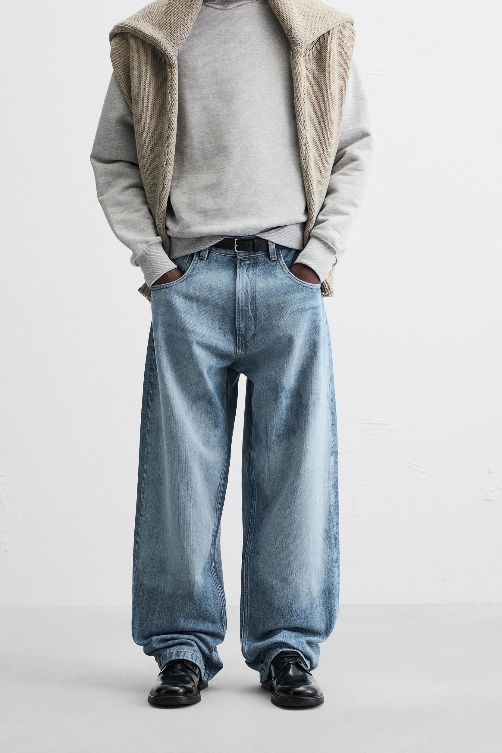 FADE BAGGY FIT JEANS Product Image