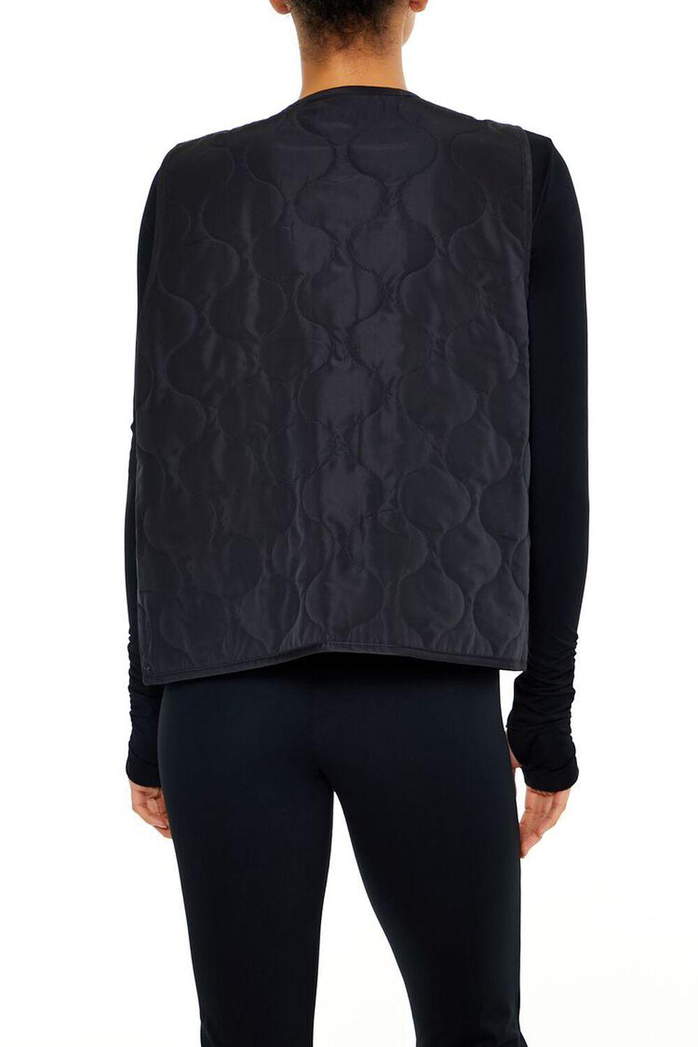Active Quilted Zip-Up Vest | Forever 21 Product Image