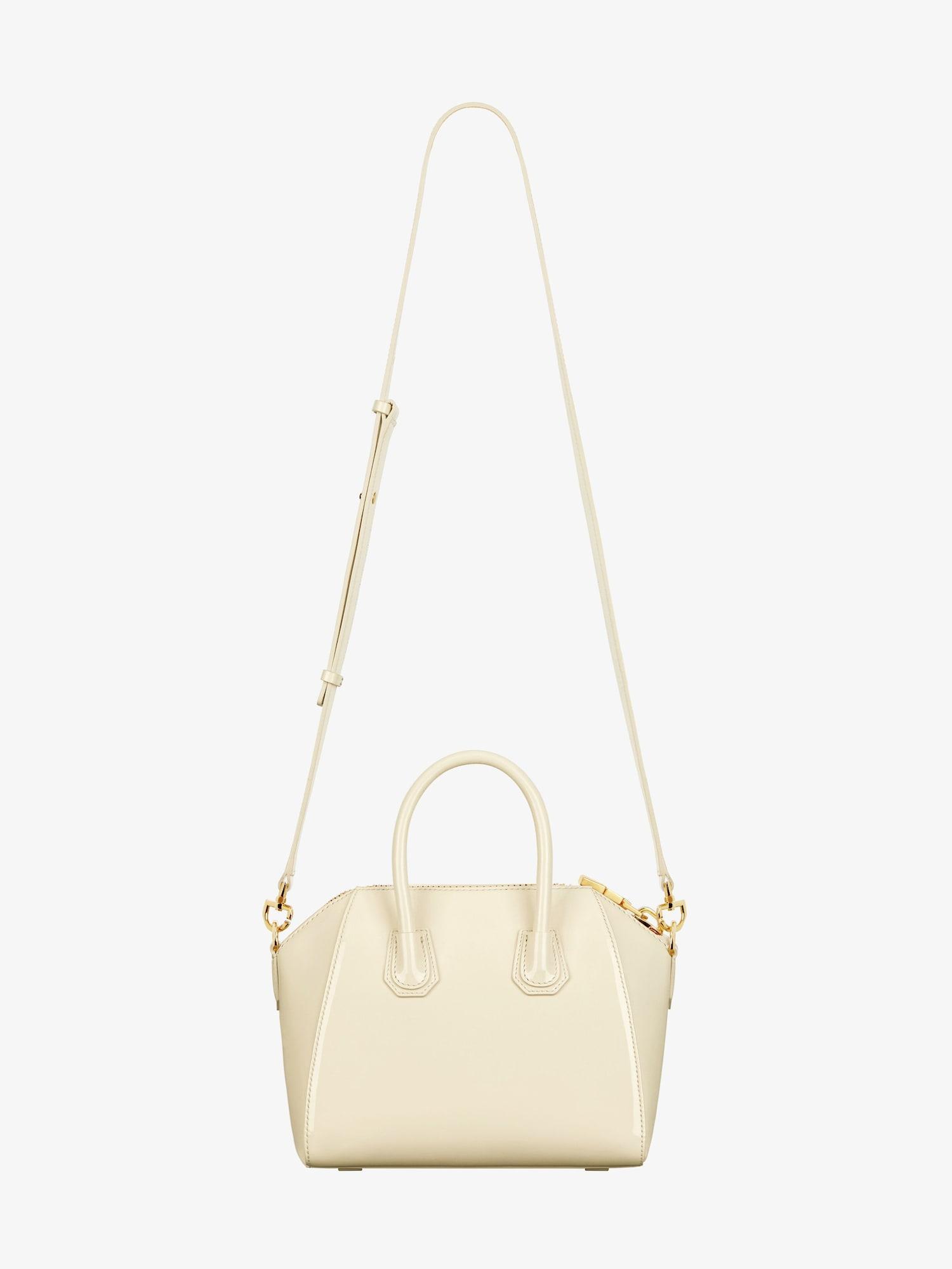 Mini Antigona bag in patent leather Product Image