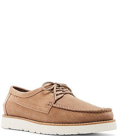 Steve Madden Mens Kolt Suede Lace Up Boat Shoes Product Image