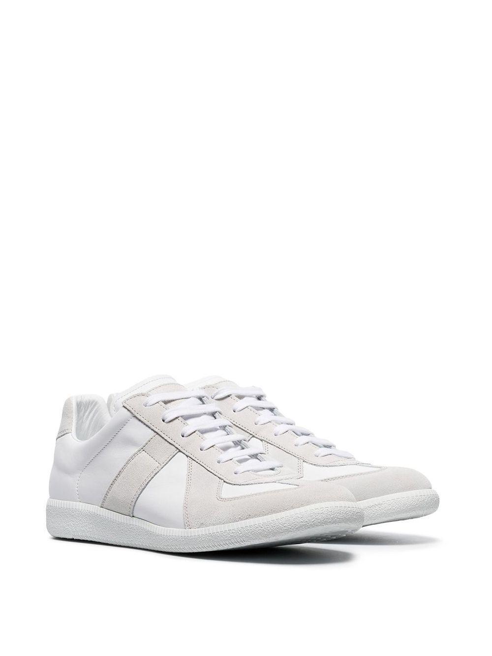 Replica low-top leather sneakers Product Image
