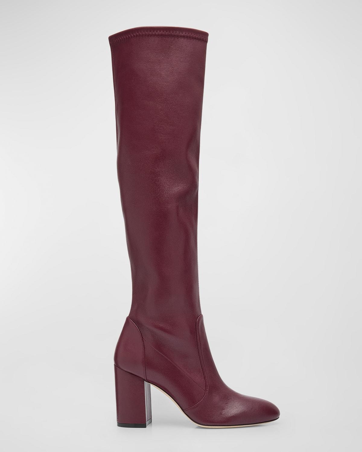 Yuliana Leather Knee Boots Product Image