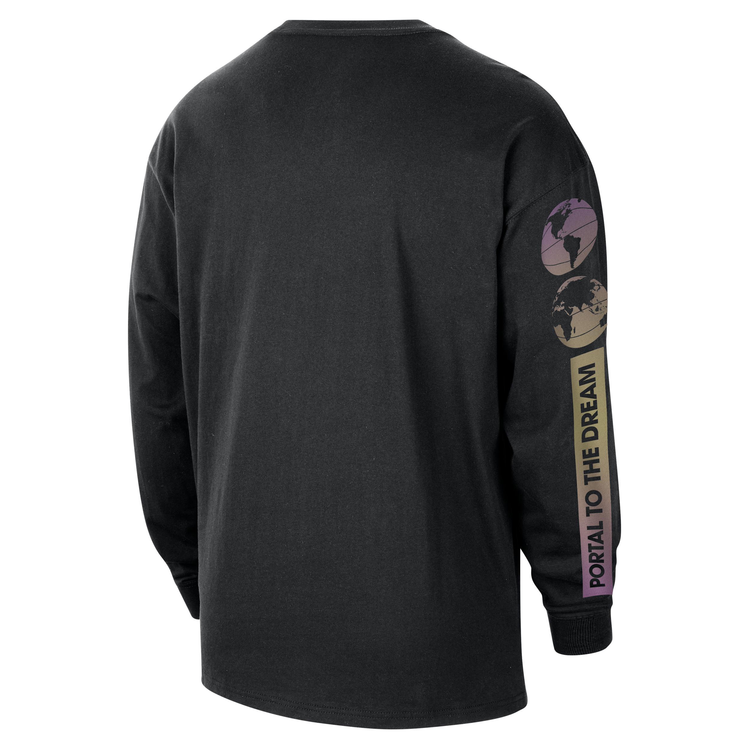 Team 31 Nike Men's NBA Max90 Long-Sleeve T-Shirt Product Image