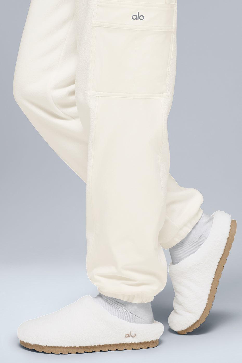 Polar Fleece Wintry Mix Pant - Ivory Product Image