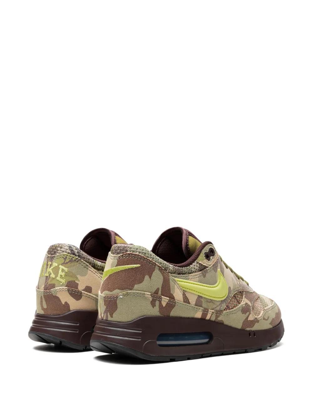 Air Max 1 "Camo - 200 Earth/Oil Green/Black/Light Lemon Twist" sneakers  Product Image