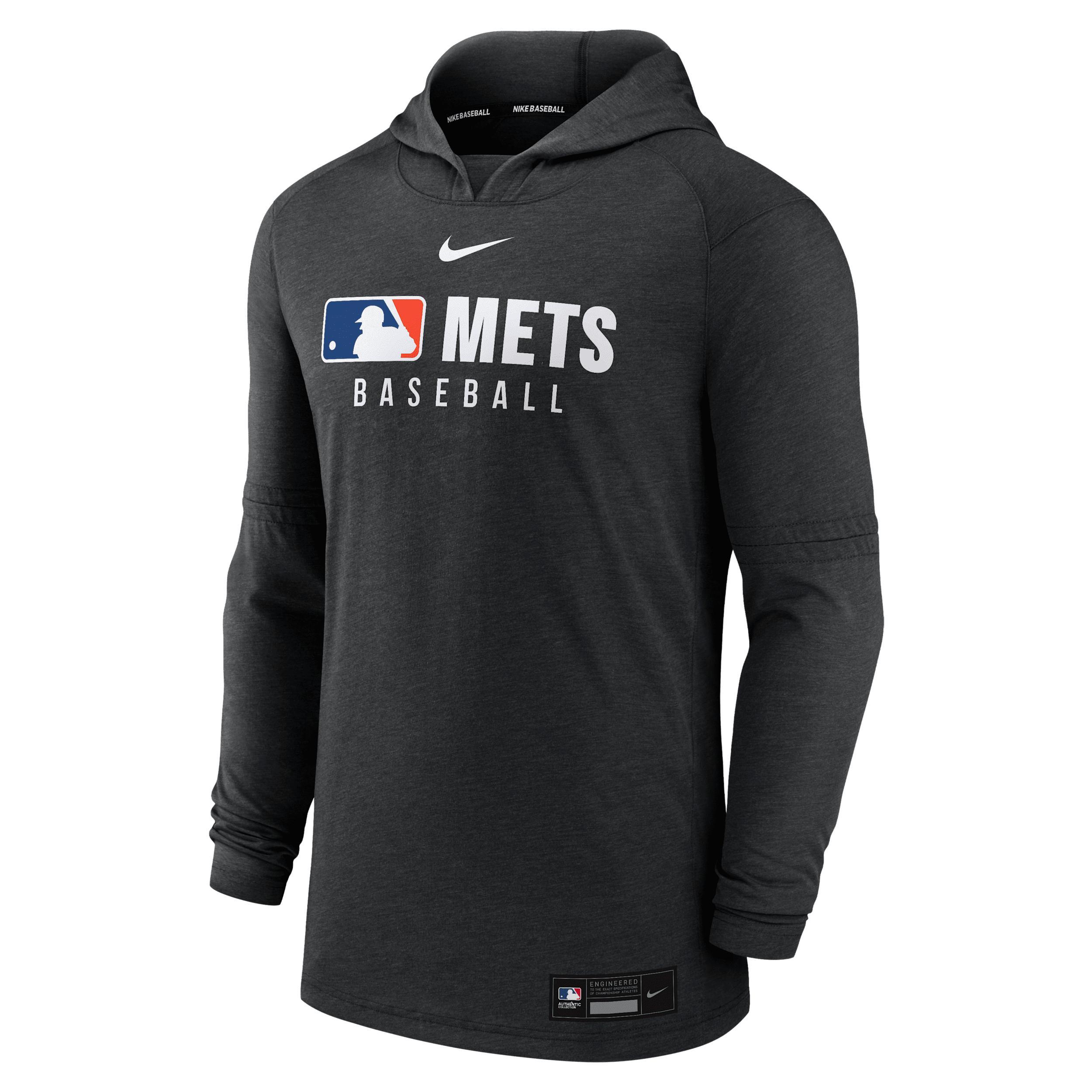 Detroit Tigers Authentic Collection Nike Men's Dri-FIT MLB Pullover Hoodie Product Image