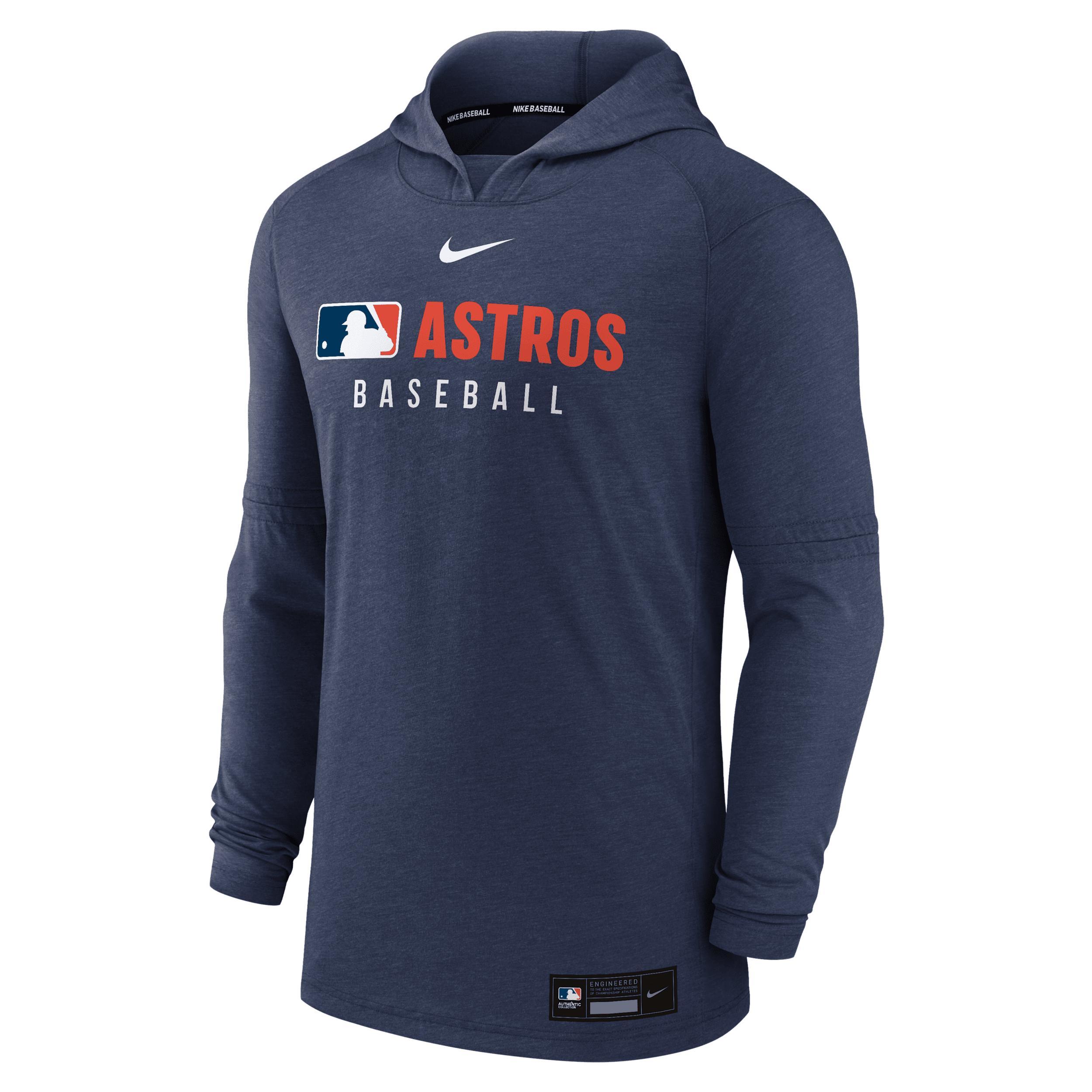 Tampa Bay Rays Authentic Collection Nike Men's Dri-FIT MLB Pullover Hoodie Product Image
