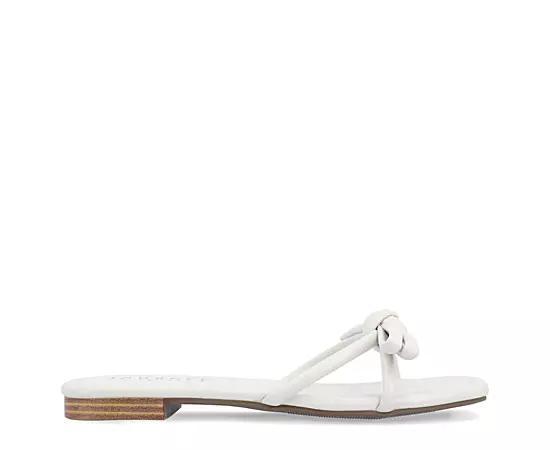 Journee Tru Comfort Foam™ Soma Women's Sandals, Size: 8, Off White Product Image