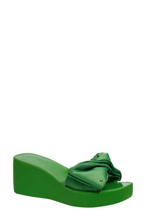 kate spade new york Bikini Bow Detail Platform Wedge Sandals Product Image