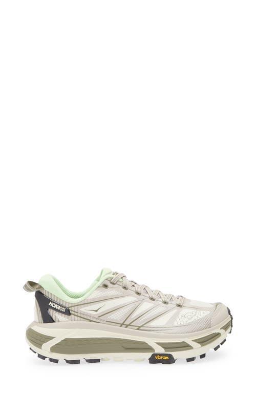 HOKA Gender Inclusive Mafate Speed 2 Sneaker in Putty /Eucalyptus at Nordstrom, Size 8.5 Women's Product Image