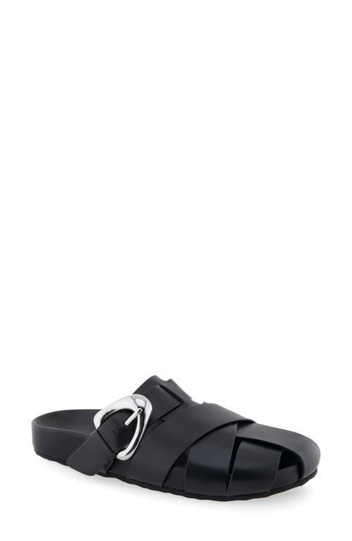 Aerosoles Liberty Women's Mule Sandals, Size: 7.5, Black Leather Product Image